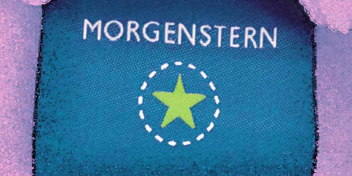 Logo der Firma Morgenstern, Etikett, Label